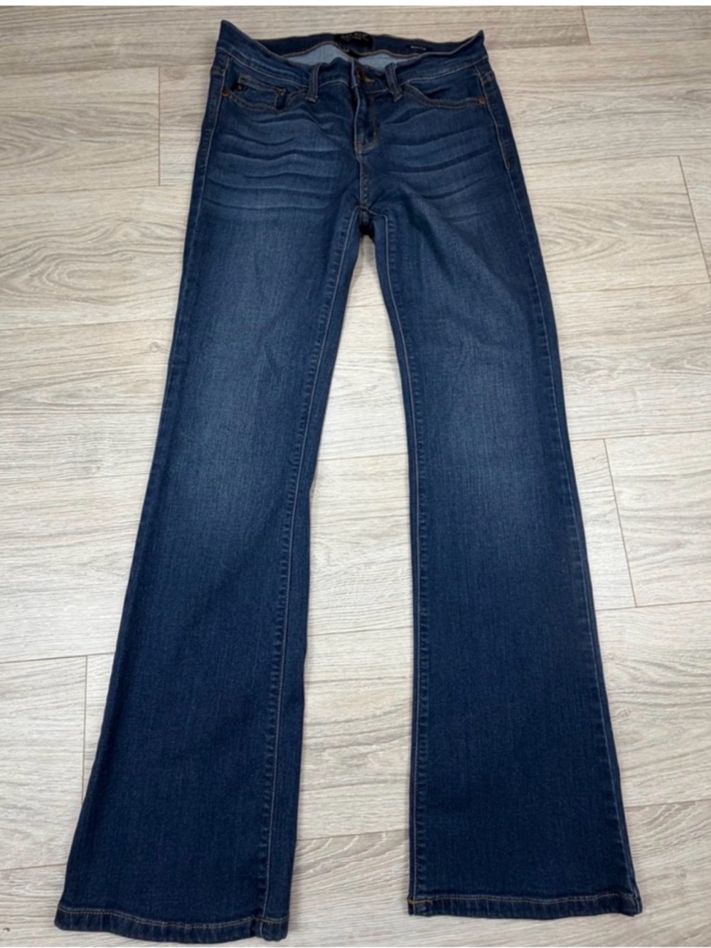 Judy Blue Dark Blue Wide Leg Jeans